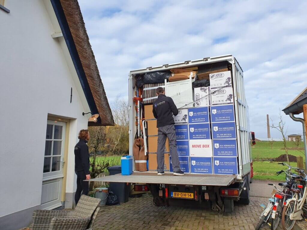 hoeveel m3 in een verhuiswagen